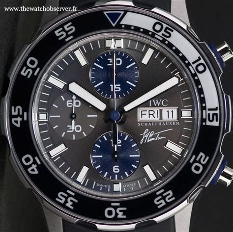 Test IWC Aquatimer Chronographe 